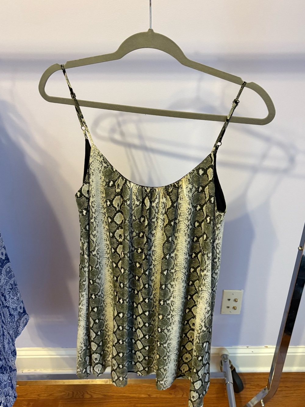 Show Me Your MuMu Snake-Print mini dress